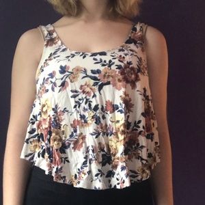Floral tank top